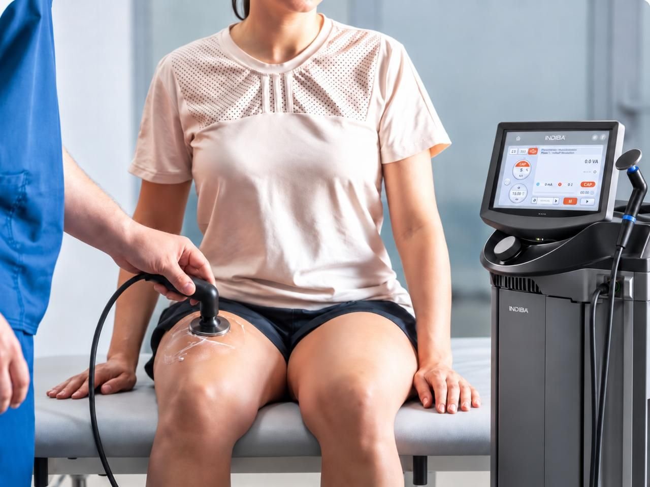 Dispositivo per tecarterapia INDIBA